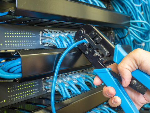 network cable installer